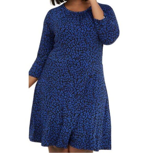 NEW Michael Kors Fit and Flare Dress Size 1X - Picture 4 of 7